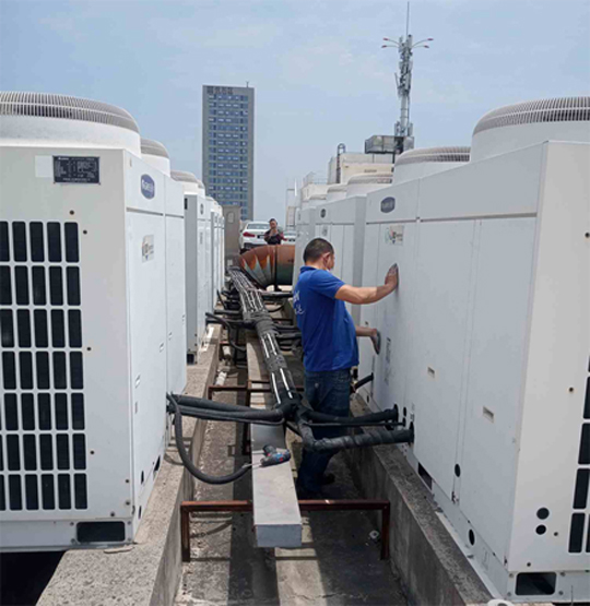 河源中央空调制热和不制冷系统维修方法